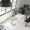 Large Non Woven Thin Type Printed Rug with Intricate Geometric Pattern in Earth Tones for Contemporary Home Decor