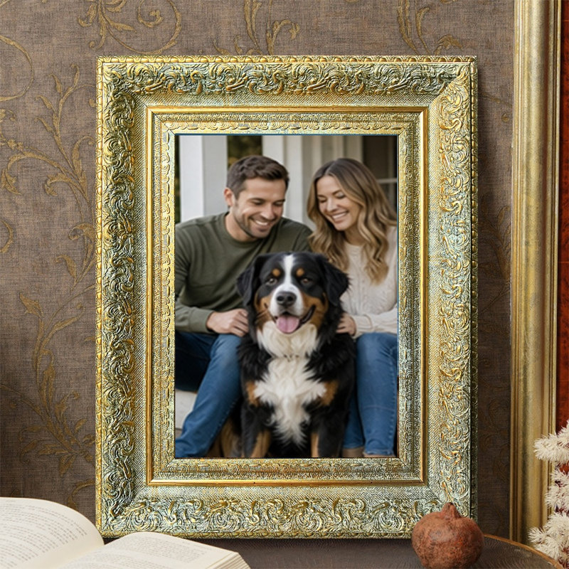 Cadre photo classique 3 pièces 11 "x 14" doré antique pour cadeaux d'anniversaire, Antique Gold, 3, 11" W x 14" H
