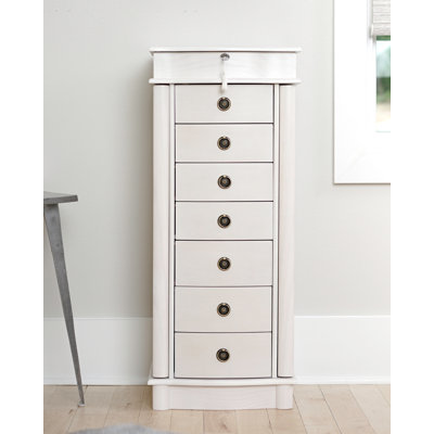 Argueta 15.5'' Wide Freestanding Jewelry Armoire