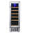 EdgeStar Single Zone 24.25'' Built-In 18 Bottle Wine Refrigerator with Reversible Door