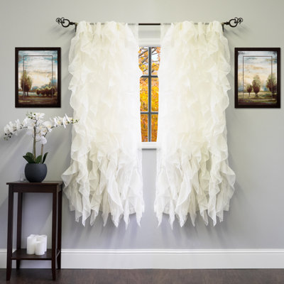 Fulda Semi Sheer Curtain Single Panel
