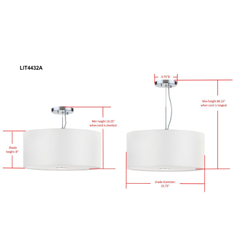 Seldon 1 - Light Chrome Single Pendant
