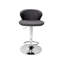 ROSSO GASLIFT 360° SWIVEL BARSTOOL - VINTAGE FAUX LEATHER - BLACK SAND POWDER COATED BASE (SINGLE)-1875962396