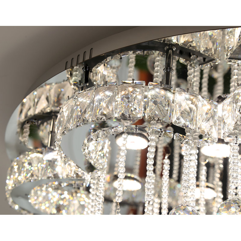 Lustre en cristal 32 po Enzie D