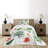Ambesonne Plant Bedspread Set Heliconia Philodendron Multicolor-105396067