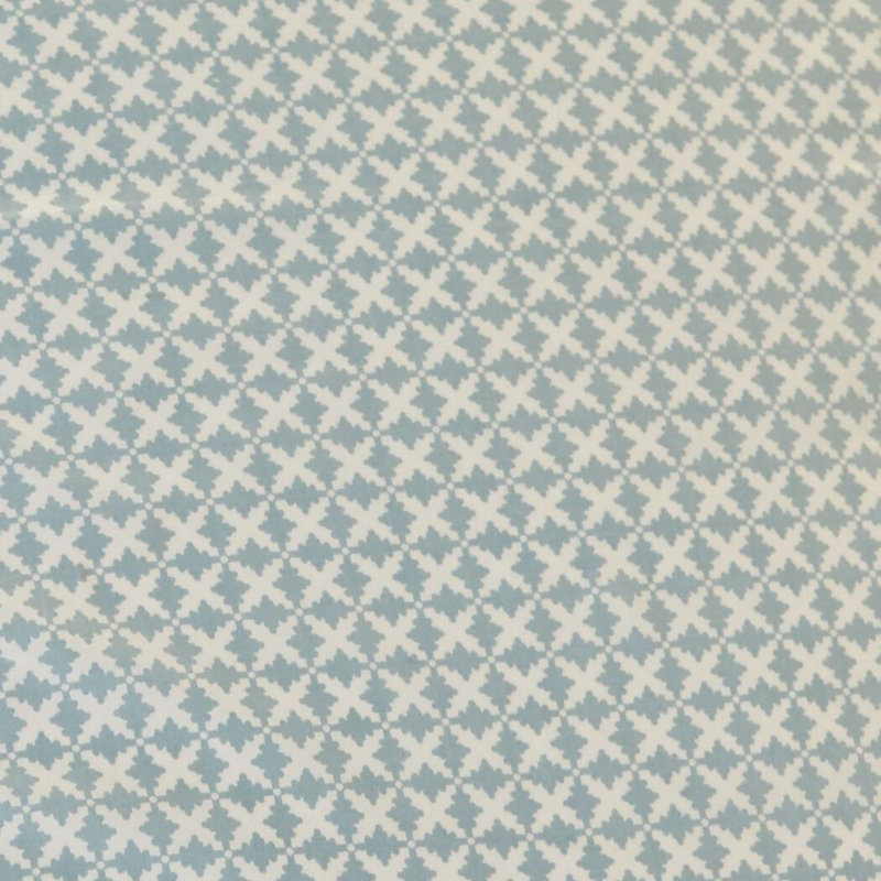 Charleston Cotton Standard Geometric Shapes Duvet Cover, Twin Duvet Cover, Aqua