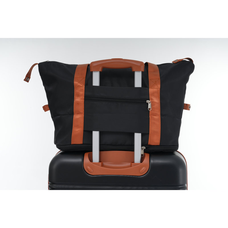 Valise Hardshell 4 pièces + valise à roulettes avec verrou TSA - Bagages légers de 16 po + 20 po + 24 po + 28 po