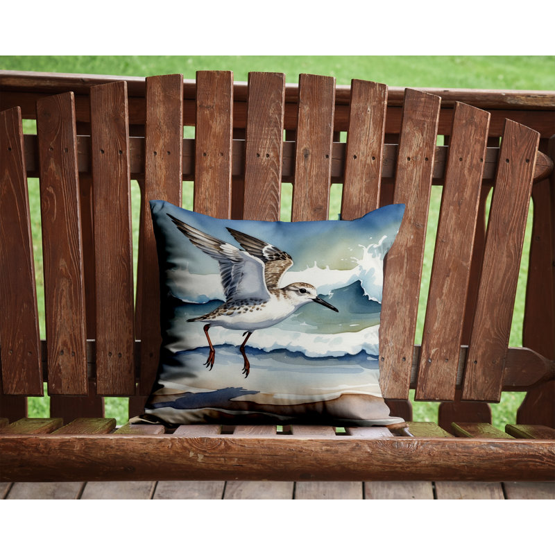 Coussin Sanderling, Carré 14 po