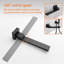 1 Handle Wall Clawfoot Tub Faucet with Diverter-69761157