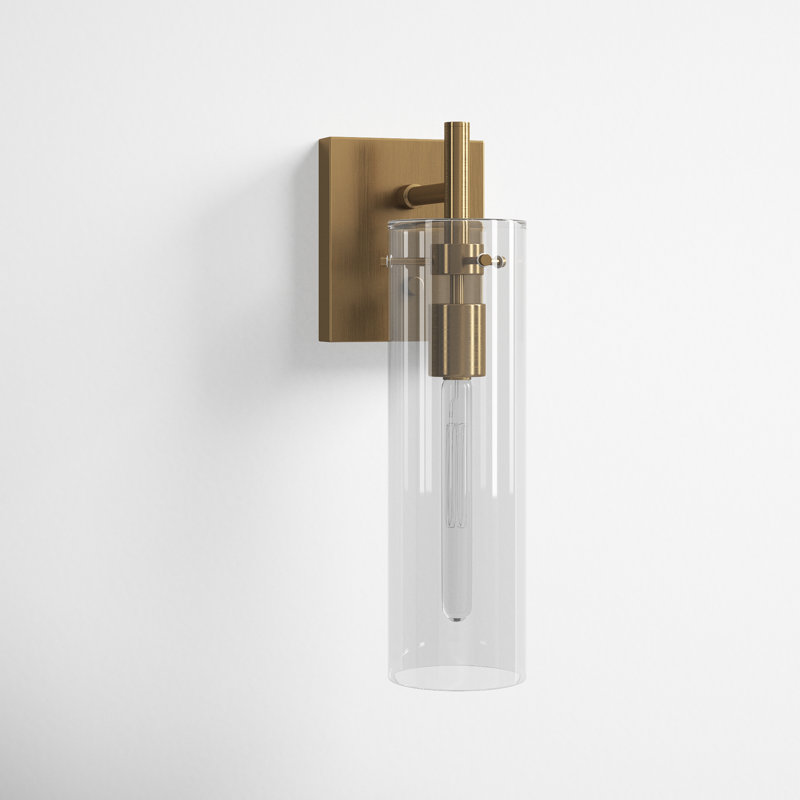 Gilbert Stainless Steel Armed Sconce