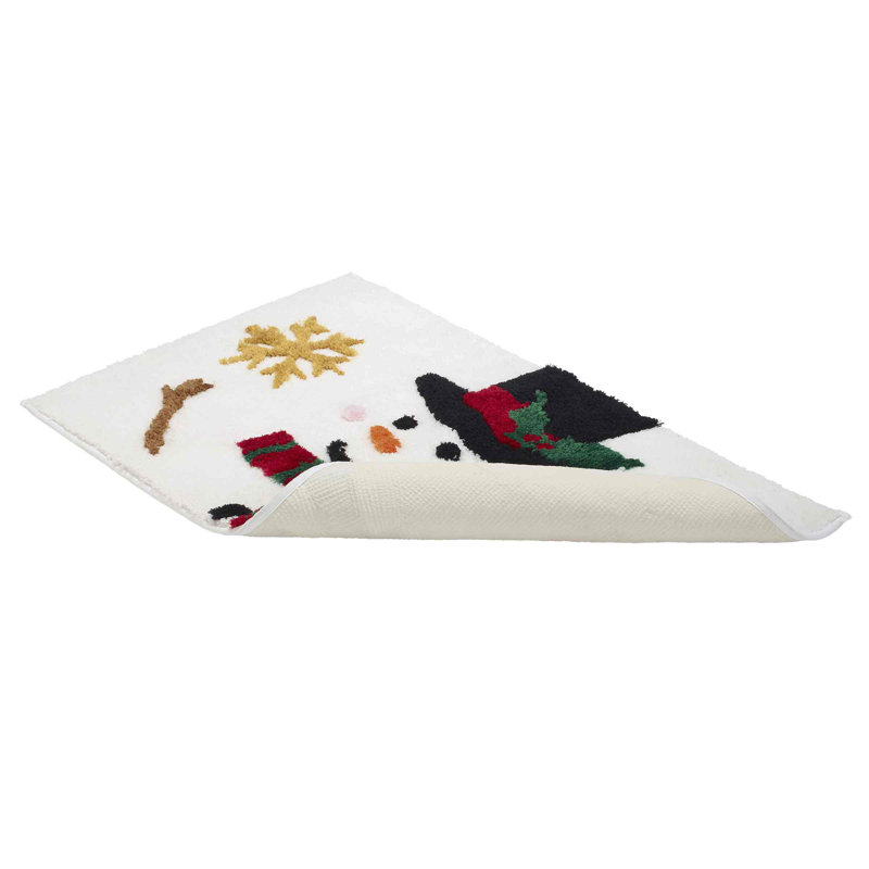 The Holiday Aisle® Snowman Rug