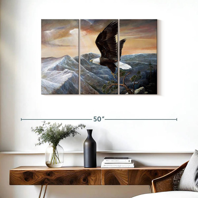 Brampt Eagle's Lair, 24" H x 38" W