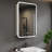Cynethia Surface/Recessed Mount Rounded Edge Medicine Cabinet with Mirror and 3 Color Temperatures LED Lighting,Anti-Fog,3 Sliding Adjustable Glass Shelves-1789486525-1789486522