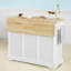 Mitzi Wood Kitchen Island