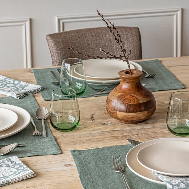 Over&back Vase Collection Wood Table Vase