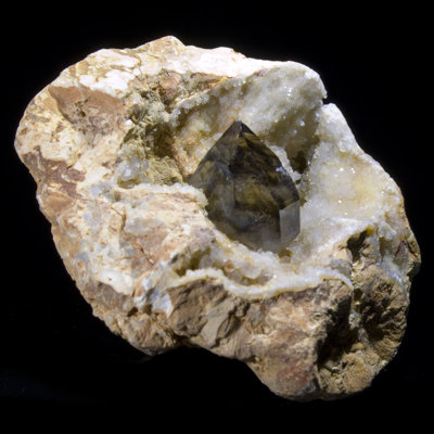 Smoky Quartz with Quartz - Mooralla, Australia