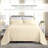 Superior Solitaire Waffled Matelassé Bedspread Set with Shams-2045350956-2045351126