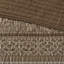 6 pièces courtepointe brune et dorée - tissu double / grand, motifs à rayures, coutures, coussins décoratifs, pops, literie lavable-124308650