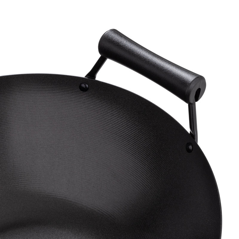 Ensemble de 4 pièces en acier au carbone antiadhésif avec couvercle Honey Can Do