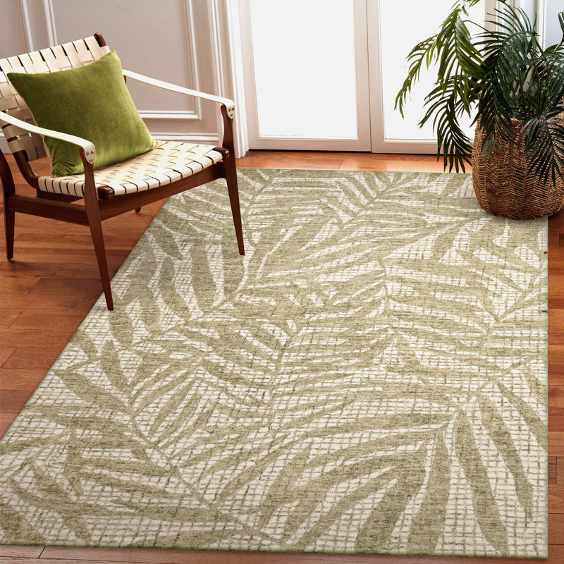 Tapis en laine Muhlfeld, Rectangle 3 pi 6 po x 5 pi 6 po