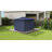 10' x 12' Outdoor Patio Gazebo, Soft Top Gazebo Canopy Shelter with Double Roof, Curtains, Netting, Steel Frame, UPF30+ Protection, Ceiling Hooks for Lawn, Backyard, Deck, Dark Gray-122912658-122912657