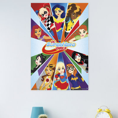 « dc super hero », impression sur papier