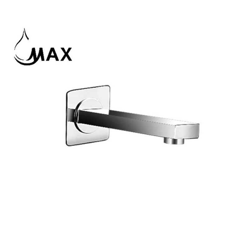 Pièce de rechange murale pour baignoire, Nickel brossé