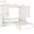 Parvathi Murphy Bed Wall Bed with Closet ,Drawers and Shelves-425130165