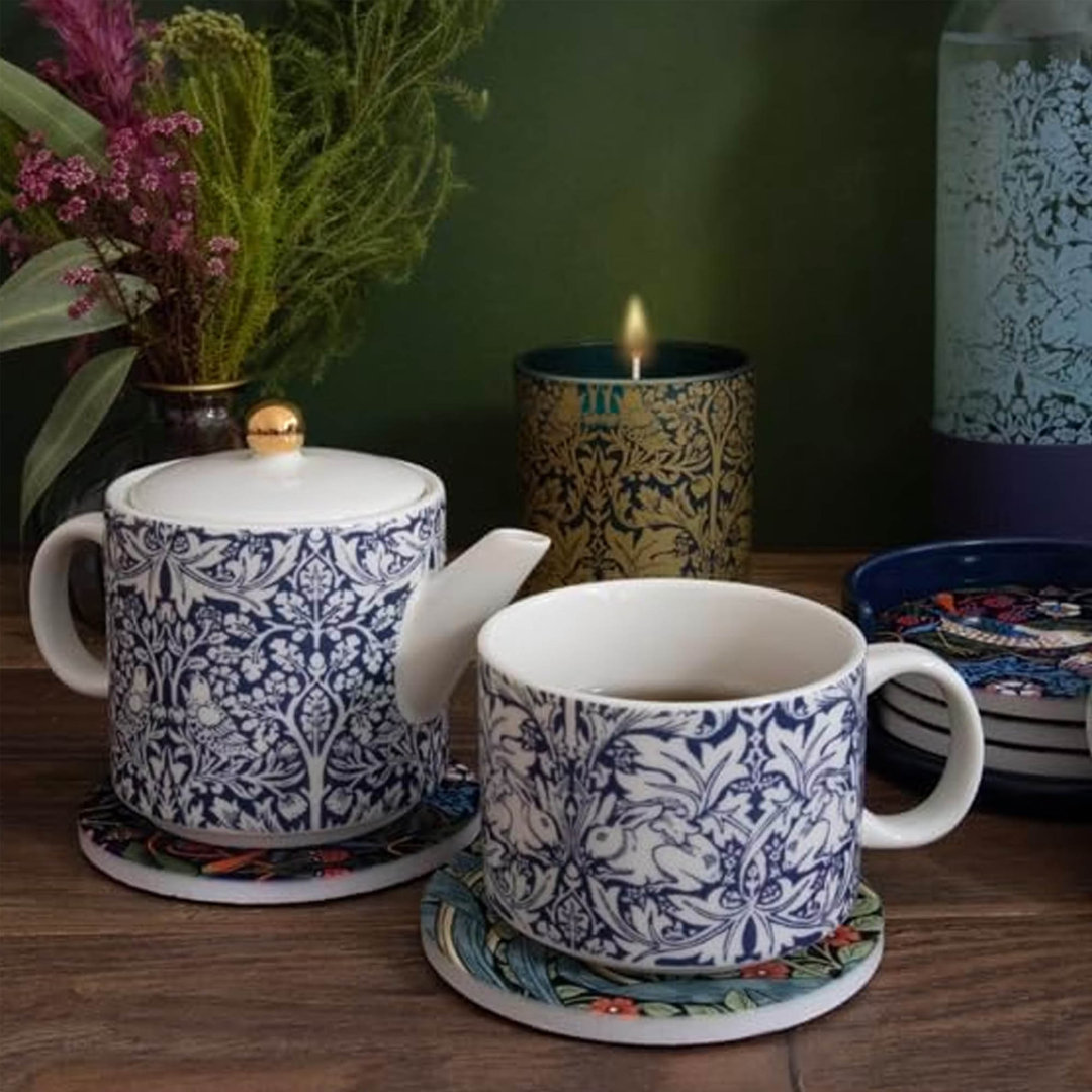 Portico Designs 250ml Ceramic Travel Mug