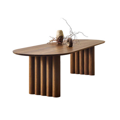 Katerra American style all-solid wood dining table