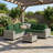 5-Person Outdoor Sectional Sofa Set With All-Weather HDPE Rattan, Cushions, And Wide Armrests-1007000672