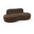 Velours brun