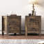 Table de chevet en bois Farmhouse
