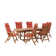 Boothe 6 Seater Dining Set with Cushions