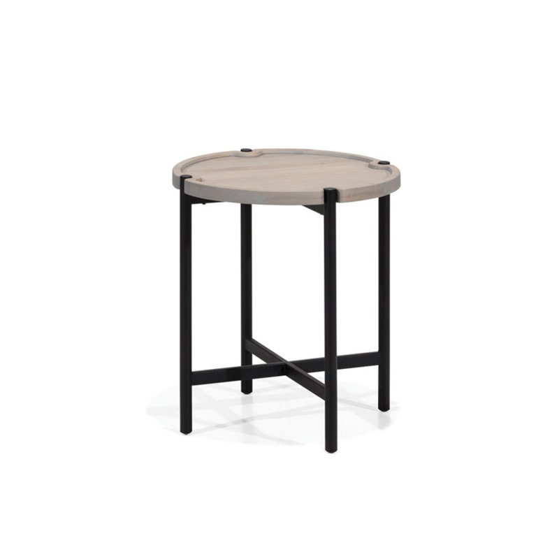 Coffee Table, Beige Wood, 40H x 33W x 33 D