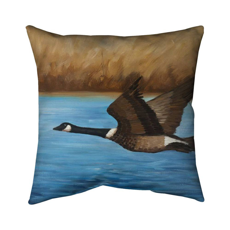Canada Goose, 16" H x 16" W, Pillow Cover Only - No Insert