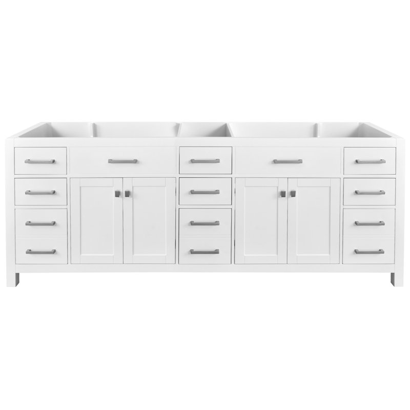  84" Bathroom Vanity Base Only