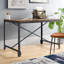 Metal Base Writing Desk