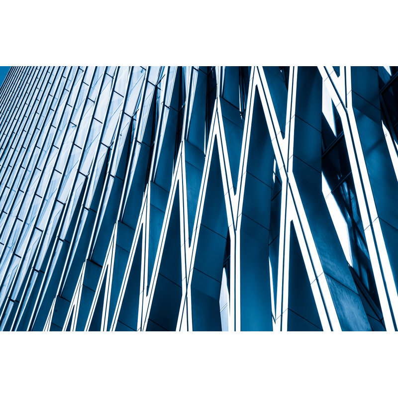 " Commercial Building Exterior Details ", 24" H x 36" W