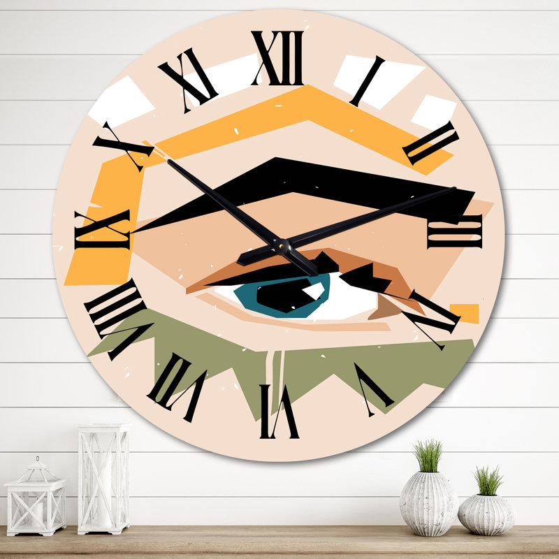 Horloge murale rétro, Très grand