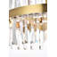 Luminaire suspendu rond en cristal Athol 12 pouces noir-1033430243-1033430244-944672055