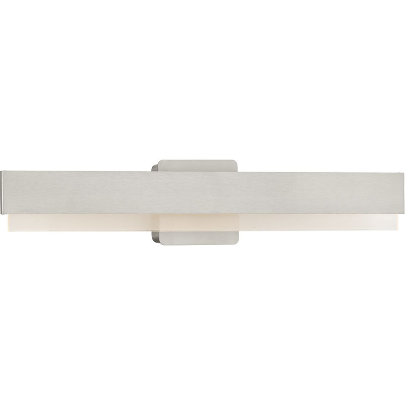 Boesch Dimmable LED Vanity Light, Brushed Nickel