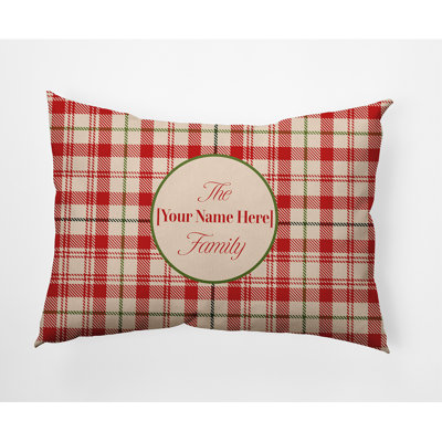 Housse de coussin rectangulaire en polyester 