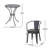 Sonay Round 2 - Person Outdoor Dining Set-166276339