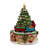 Kurt Adler Christmas Tree Wind-Up Revolving O Christmas Tree Music Box, 6in