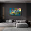Art mural en verre 36 po x 24 po, «Church-1741672128