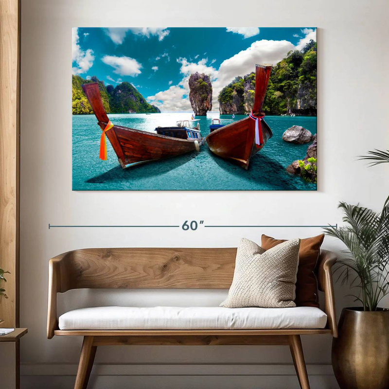 Mehar Boats In Phuket, 34" H x 51" W