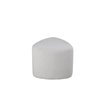 Darenda 46cm Wide Round Pouffe Ottoman