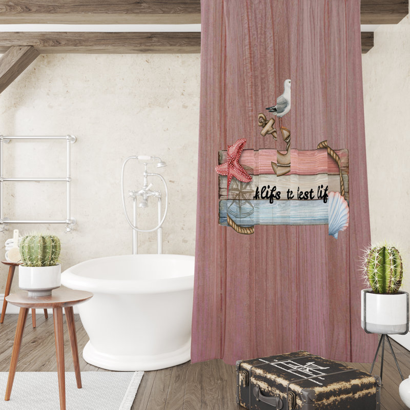 Shower Curtain, 72" H x 70" W