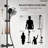 Thermostatic  Slide Bar Shower System, 10" Rainfall Shower Head with Handheld Shower-117466230